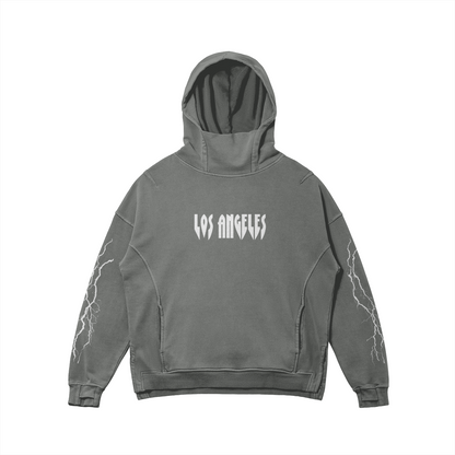 Los Angeles Lighting | Techwear Turtleneck Heavyweight Hoodie